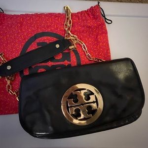 Tory Burch Black Leather Crossbody